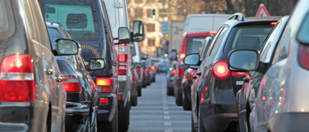 Verkehr Auto Stau