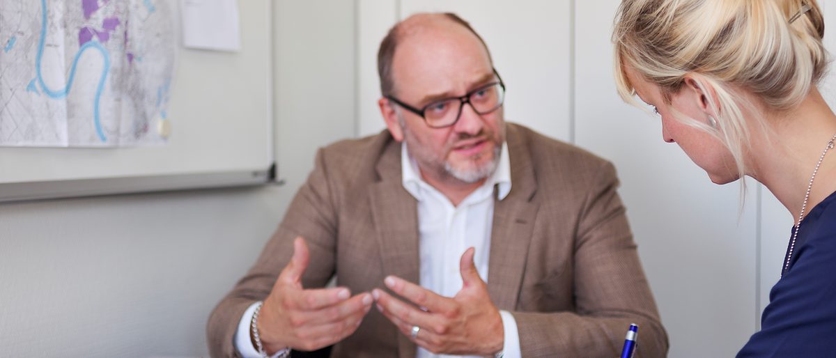 Beratungsgespräch, Beratung, Berater, Existenzgründer