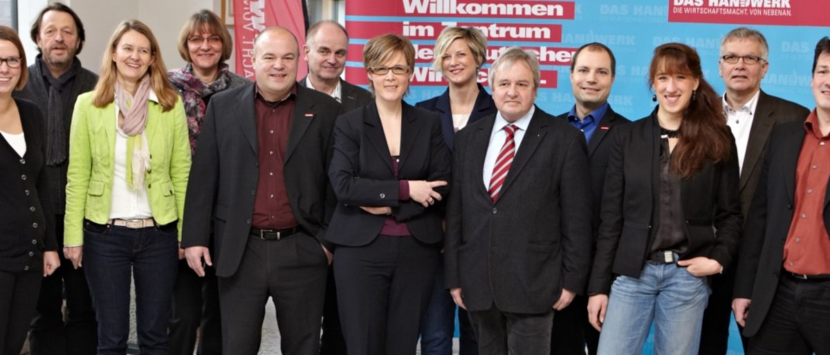Gruppenfoto Betriebsberater der Handwerkskammer Düsseldorf
