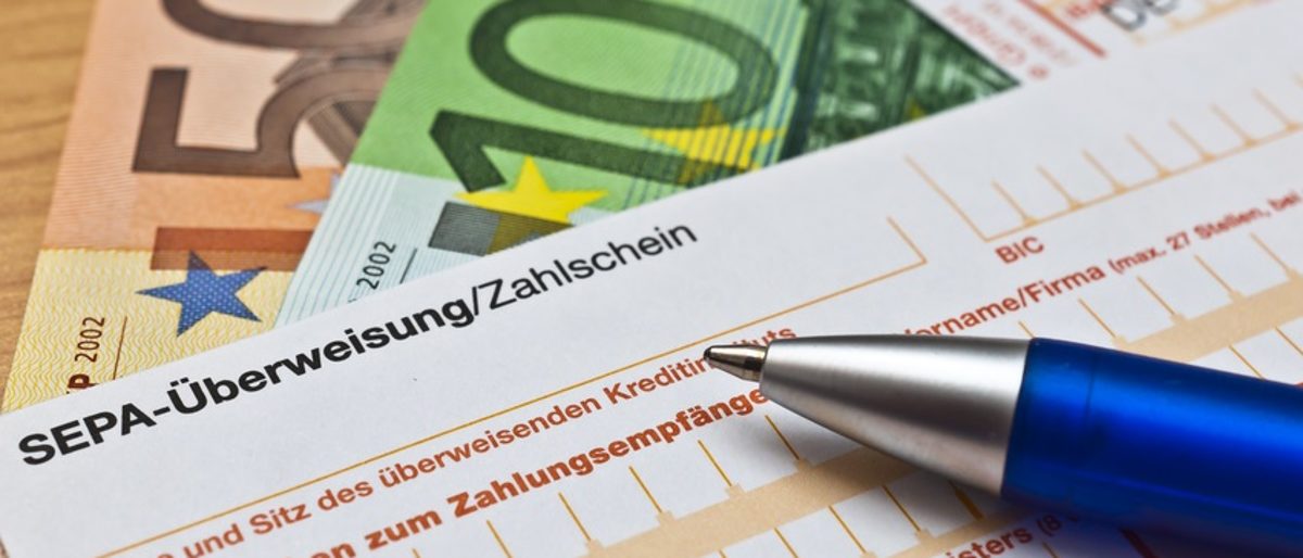 Überweisung Rechnung