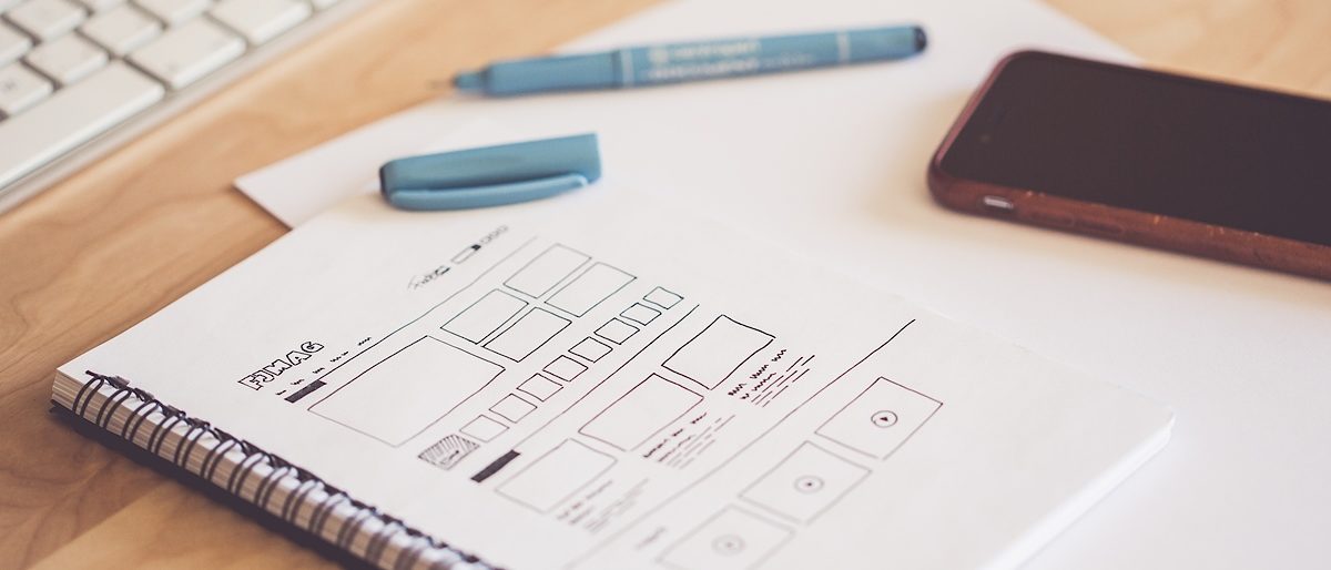 Webdesign Layout entwerfen