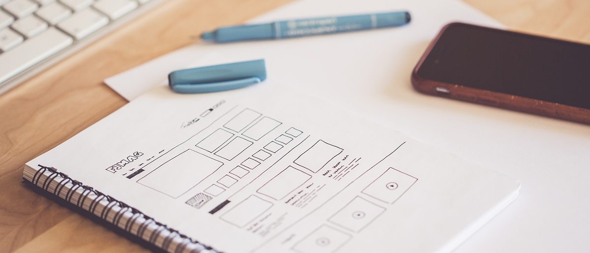Webdesign Layout entwerfen