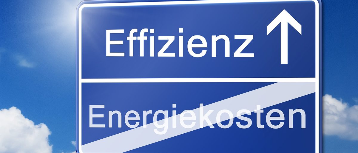 Schild Effizienz Energiekosten 7 zu 3, Effizienz, Energiekosten, Fotolia 80559830