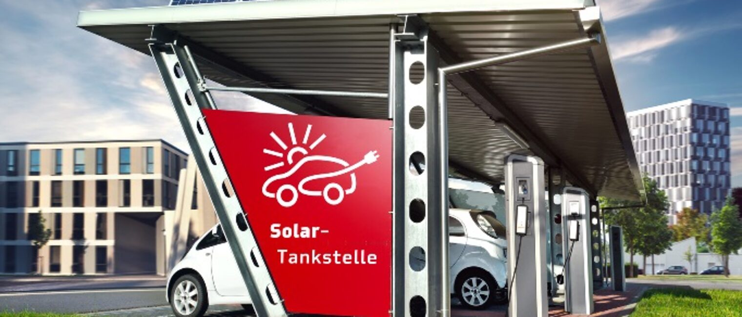 Solartankstelle-Fotolia_56182061_M-web, Elektromobilität, Mobilität