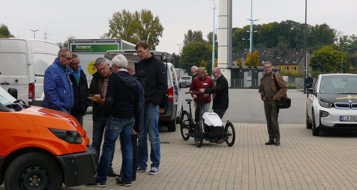 Elektromobilität Stadion Essen 10102017 Streetsooter2