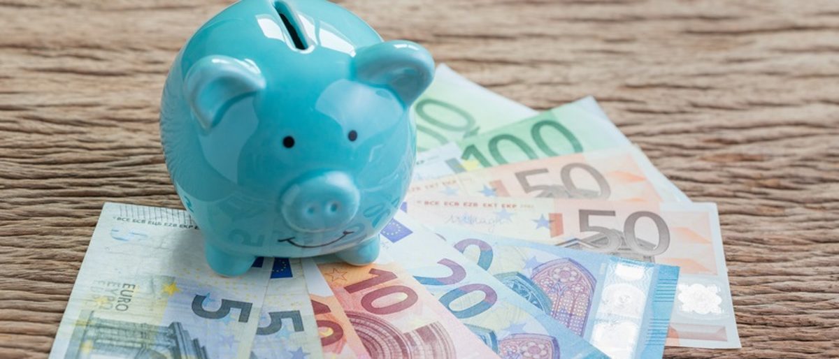 Geld Förderung Sparschwein