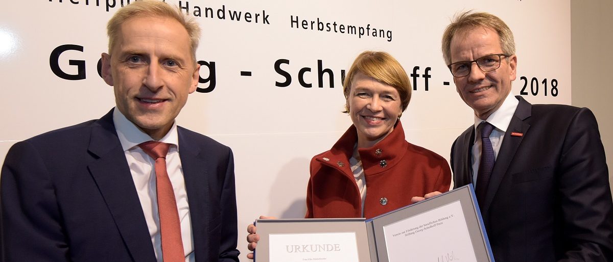 Georg-Schulhoff-Preis 2018 für First Lady Elke Büdenbender