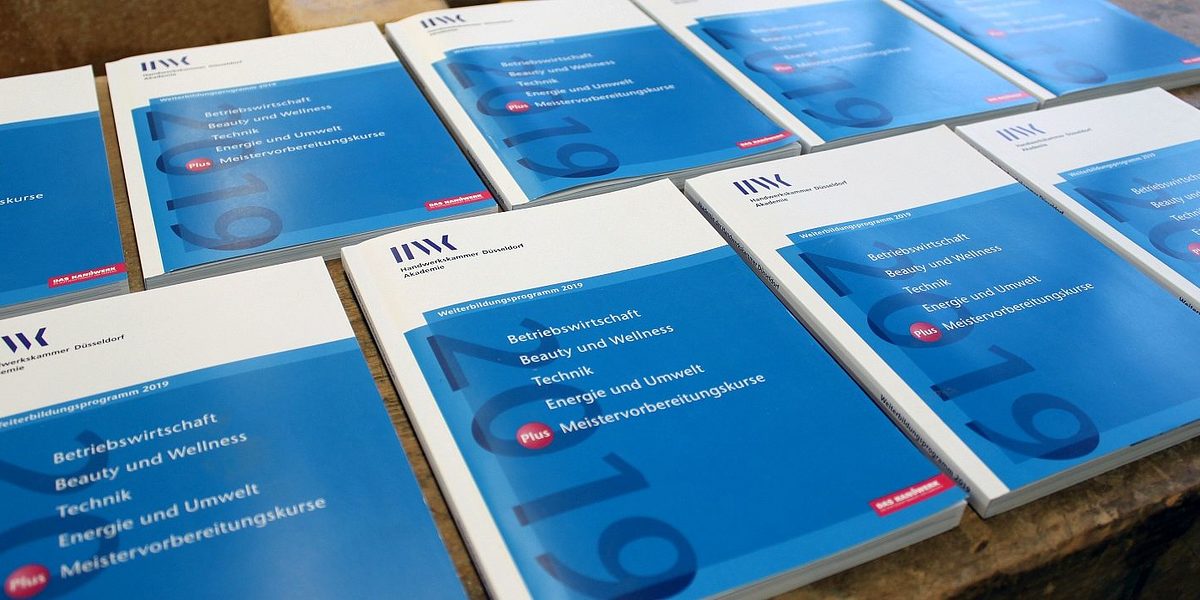 Weiterbildungsprogramm 2019 Handwerkskammer Düsseldorf
