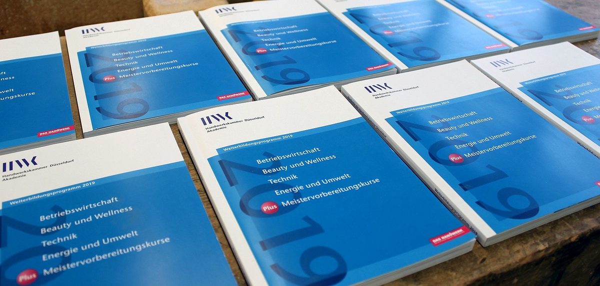 Weiterbildungsprogramm 2019 Handwerkskammer Düsseldorf