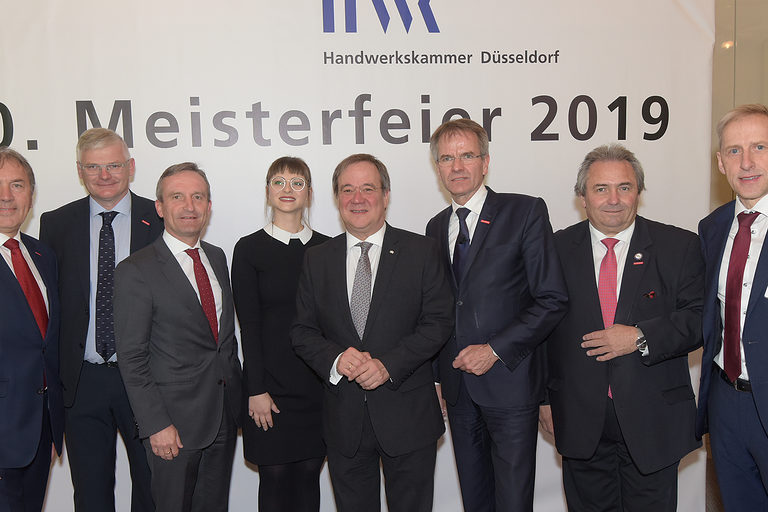 Meisterfeier 2019 der Hwk Düsseldorf mit Ministerpräsident Armin Laschet.