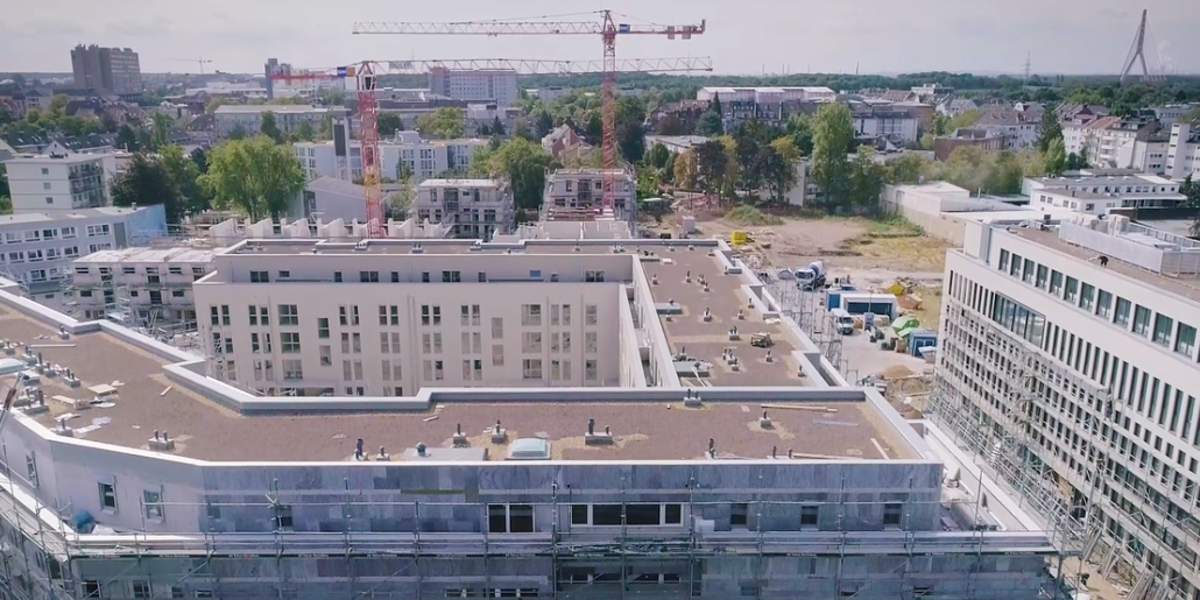 Wohnungsbau verdrängt Handwerk Baustelle neue Wohnungen