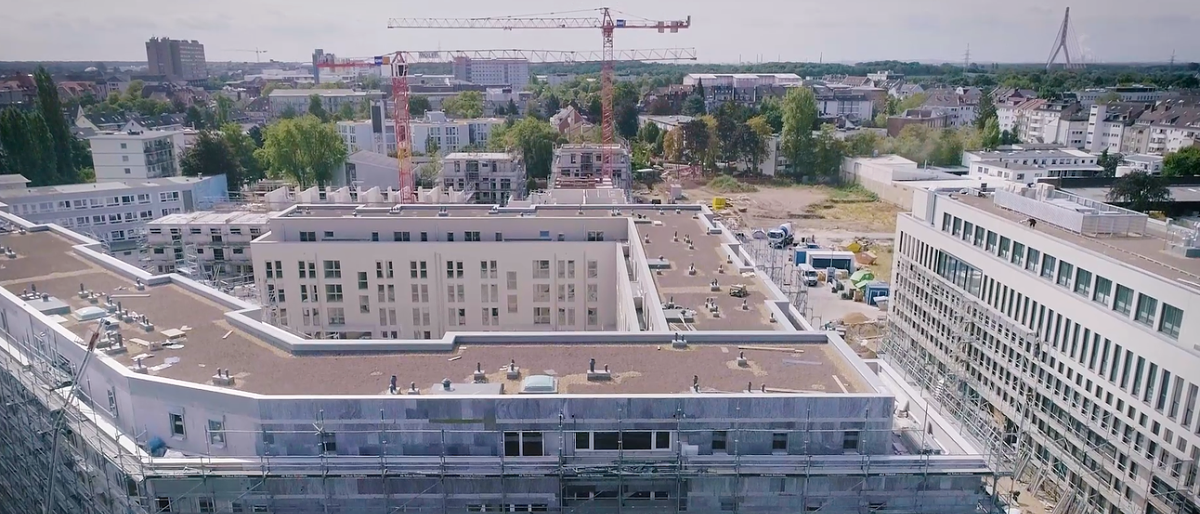 Wohnungsbau verdrängt Handwerk Baustelle neue Wohnungen