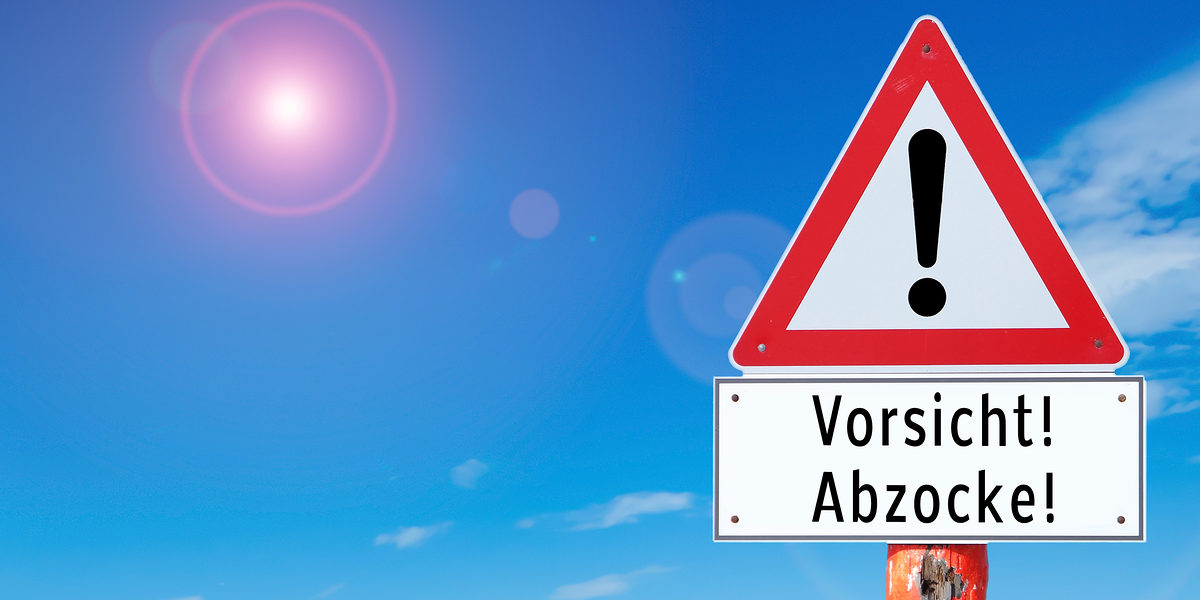 Vorsicht Abzocke