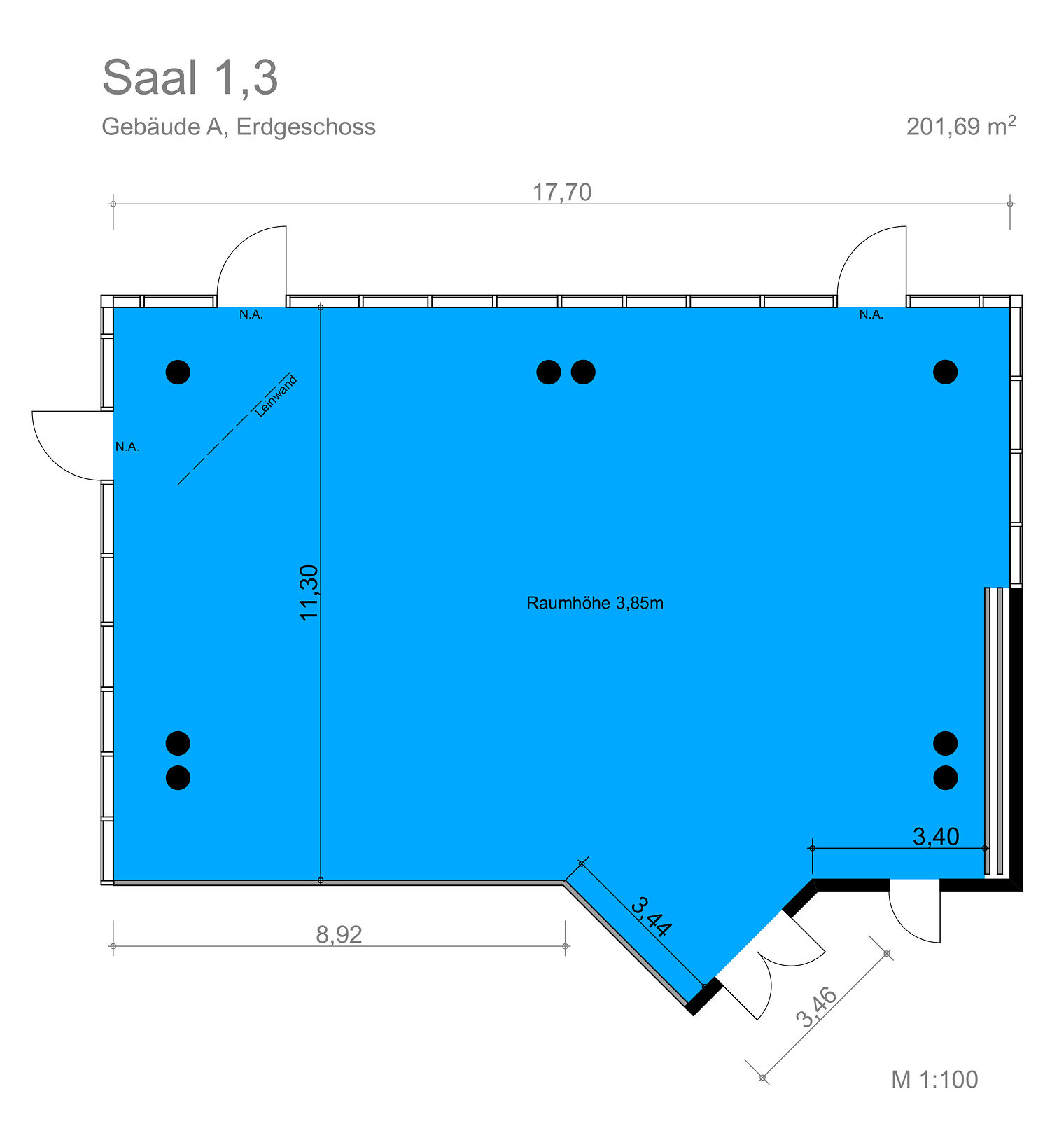 Plan Saal 1,3 V1