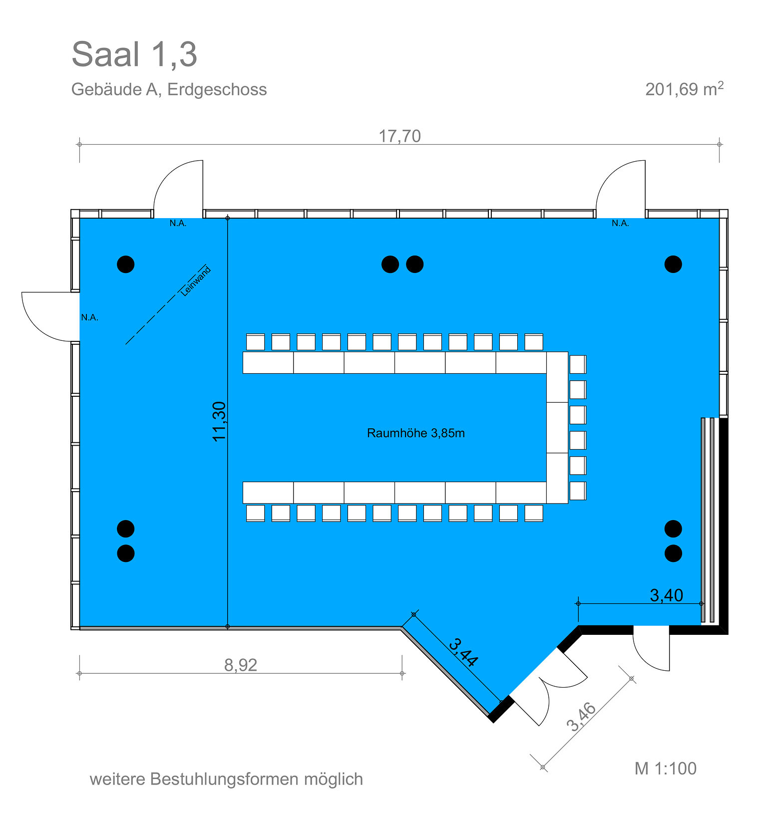 Plan Saal 1,3 V4