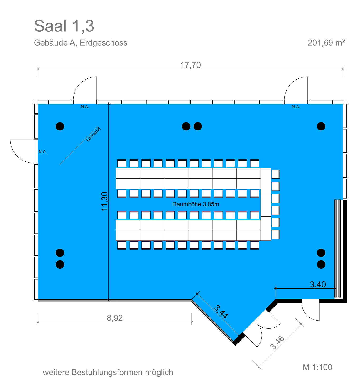 Plan Saal 1,3 V5
