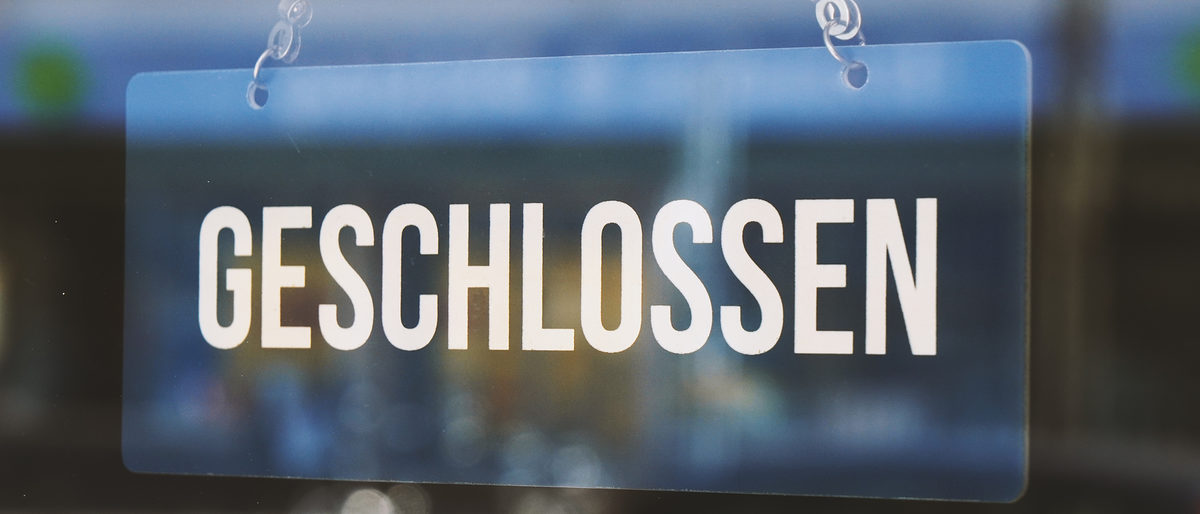 Corona geschlossen