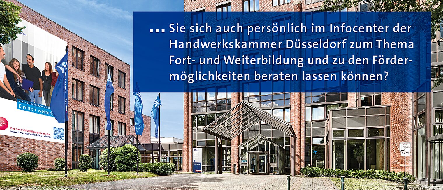 Haupteingang der Handwerkskammer Düsseldorf