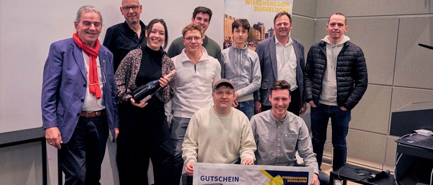 Das Team BREWNO - Braue dein eigenes Altbier und Vertreter der Wissensregion Düsseldorf.