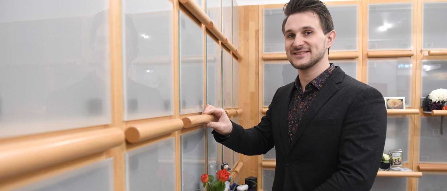 Alexander Lategahn in seinem Büro