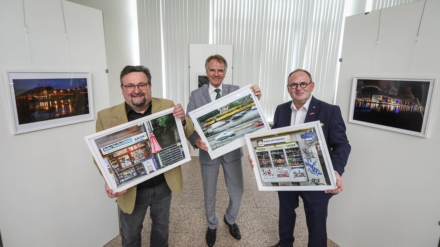 Guido de Nardo (li.), Andreas Ehlert (Mi.) und Andreas Köhring (r.).