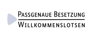 Logo des Projekts Passgenaue Besetzung - Willkommenslotsen Logo des Projekts Passgenaue Besetzung - Willkommenslotsen