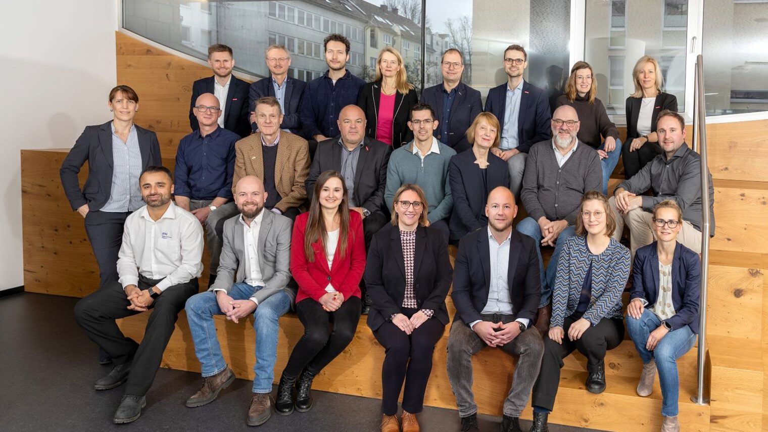 Gruppenfoto der Betriebsberaterinnen und Betriebsberater der HWK Düsseldorf