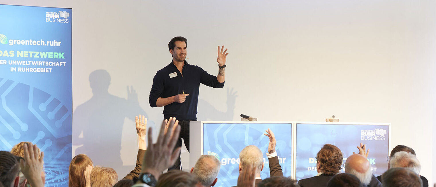 Jahrestreffen Greentech Ruhr, Vortragssituation 