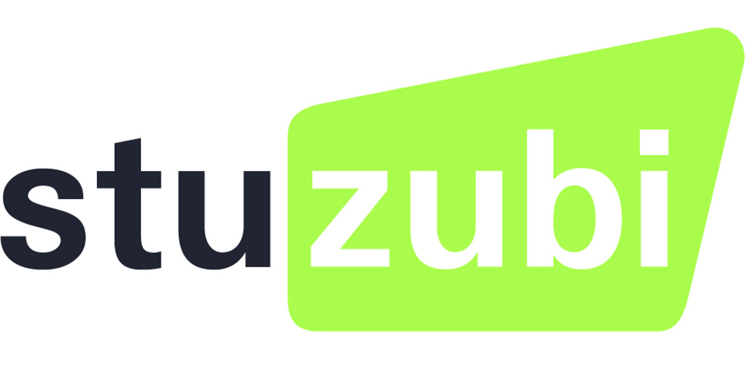 Logo der Stuzubi. Text: Stuzubi